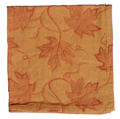 Autumn Leaves Napkin - Gold - Shelburne Country Store