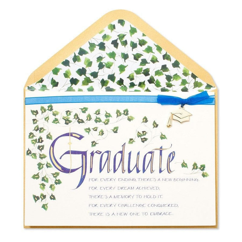 Graduation Calligraphy and  Ivy - Shelburne Country Store