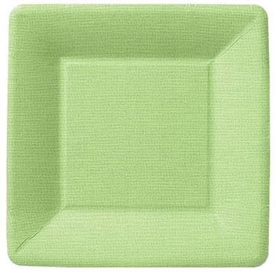 Classic Linen Green Plate - - Shelburne Country Store