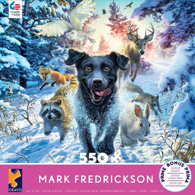 Mark Fredrickson 550 Piece Puzzle - - Shelburne Country Store