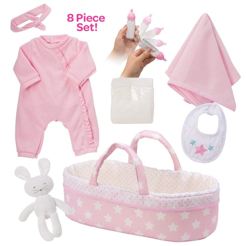 Adora Adoption Baby Essentials “It's A Girl” 16 Inch Girl Clothing Toy Gift Set, 13" - Shelburne Country Store