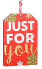 Just For You Wood Gift Tags - Shelburne Country Store