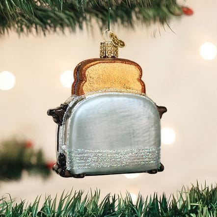 Retro Toaster Glass Ornament - Shelburne Country Store