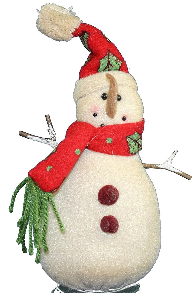 8 Inch Fleece Snowman by Tim Coffe - - Shelburne Country Store