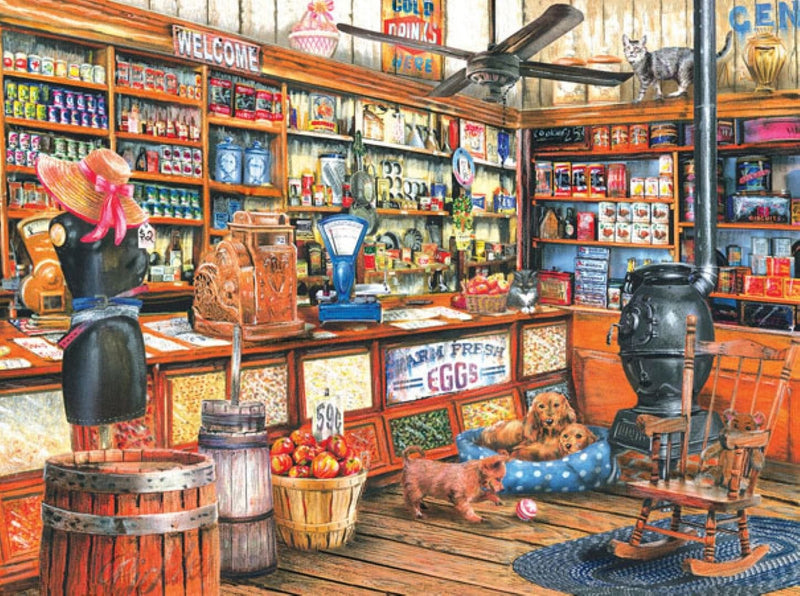 Back in the Good Old Days - 1000 Piece Puzzle - Shelburne Country Store