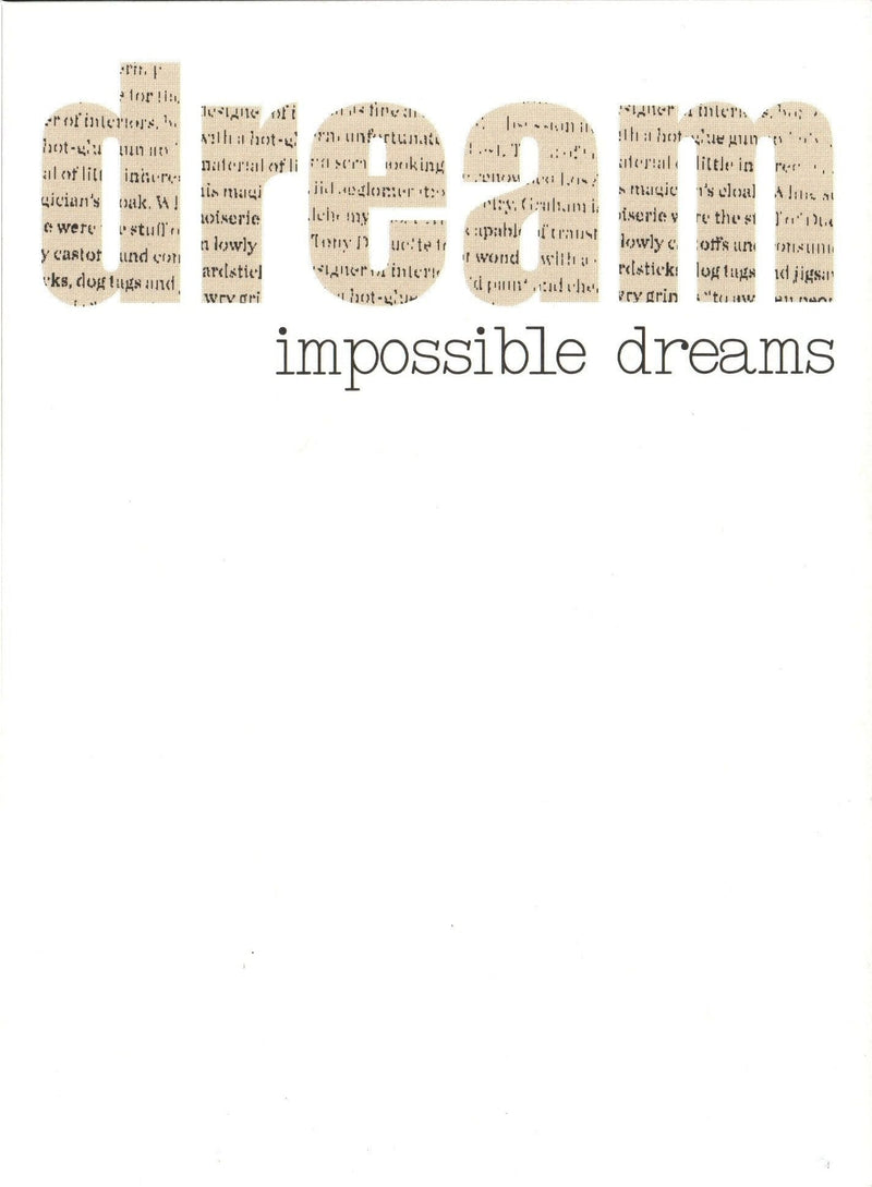 Dream Impossible Dreams  Graduation Card - Shelburne Country Store