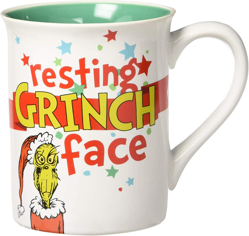 Resting Grinch Face Mug - Shelburne Country Store