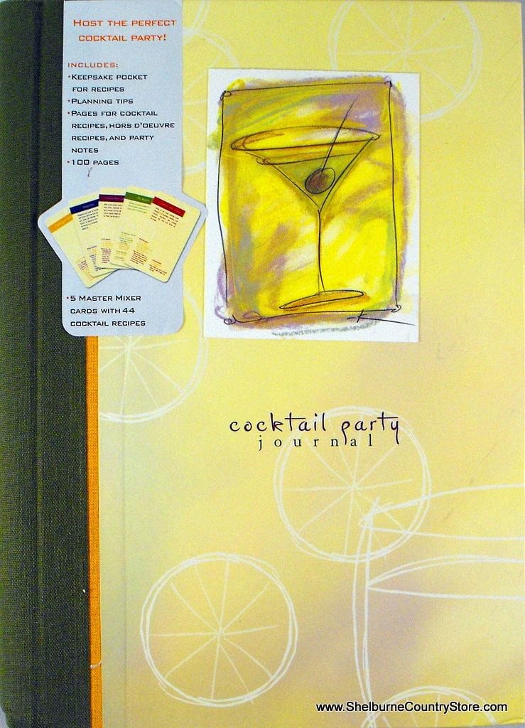 Cocktail Party Journal - Shelburne Country Store
