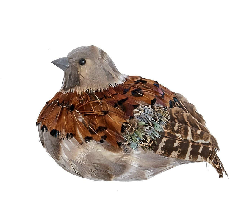 5 Inch Feathered Partridge - Shelburne Country Store