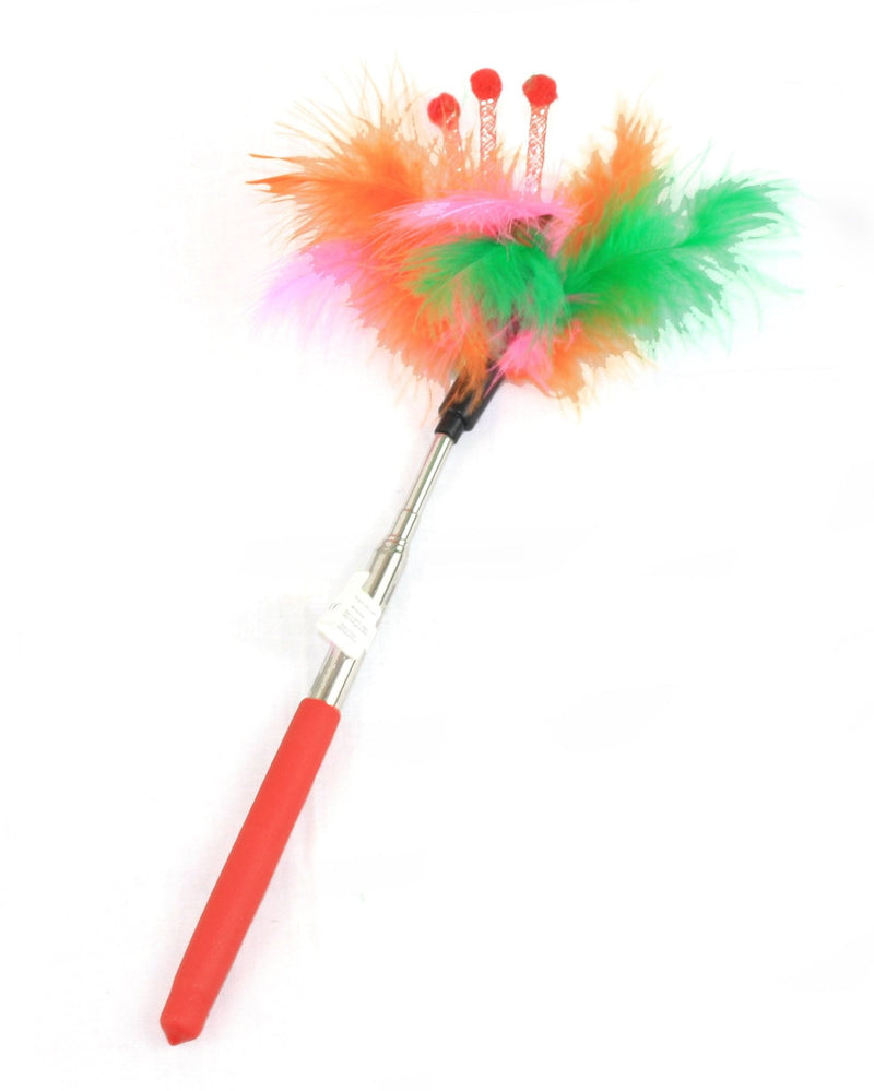 Extendable Feather Cat Toy - - Shelburne Country Store