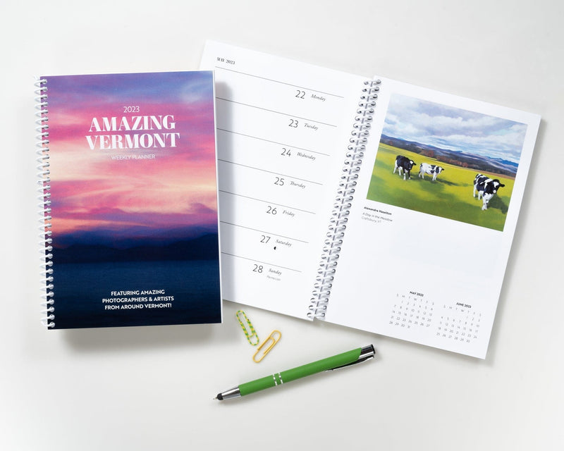 2023 Amazing Vermont Weekly Planner - Shelburne Country Store