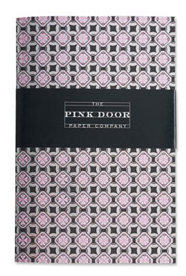 Pink Door Foil Notebook - Sparkle - Shelburne Country Store