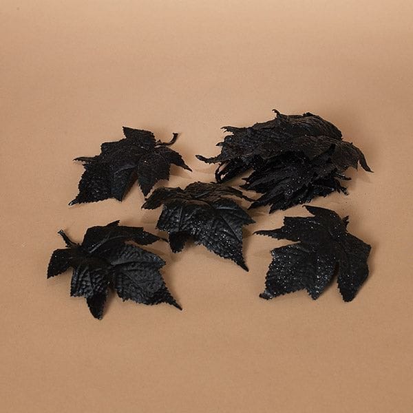 20 Pc. Black Maple Leaves Assortment - Shelburne Country Store