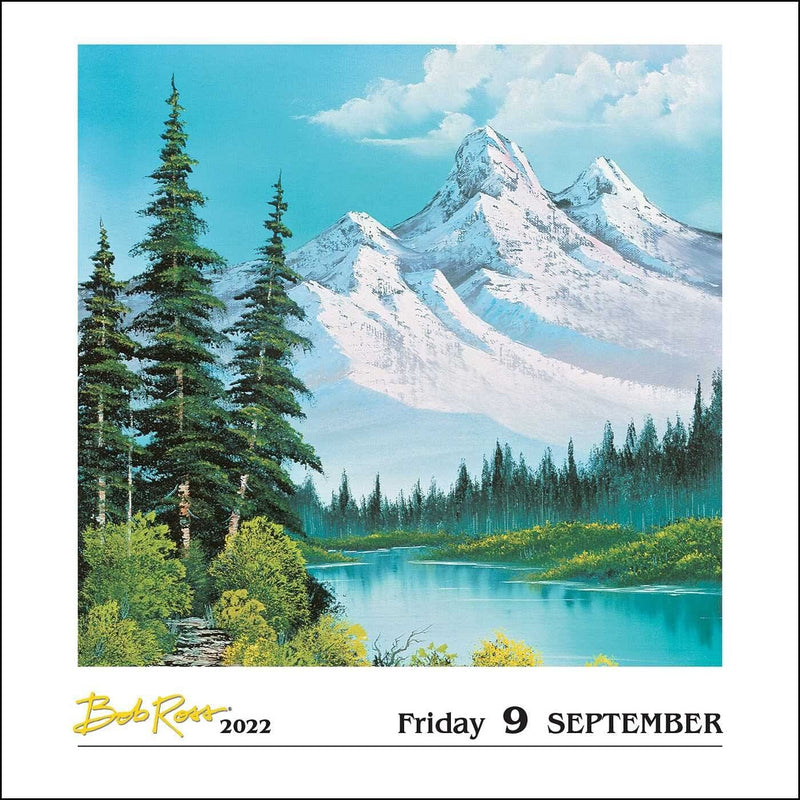 2022 Bob Ross A Happy Little Page A Day Calendar - Shelburne Country Store