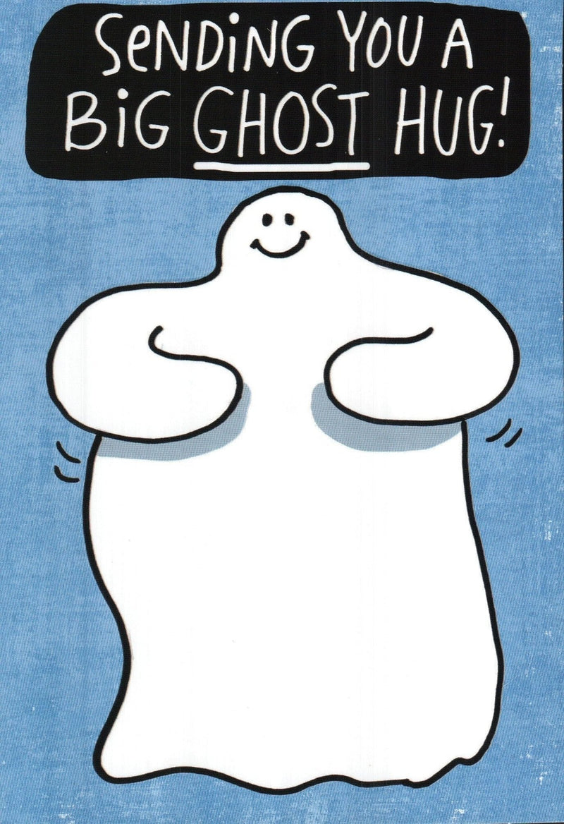 Big Ghost hug Halloween card - Shelburne Country Store