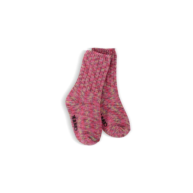 Ragg Socks with Grippers - Tulip - - Shelburne Country Store