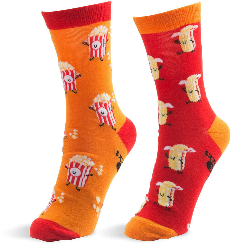 Popcorn and Butter  Mismatched Socks - - Shelburne Country Store
