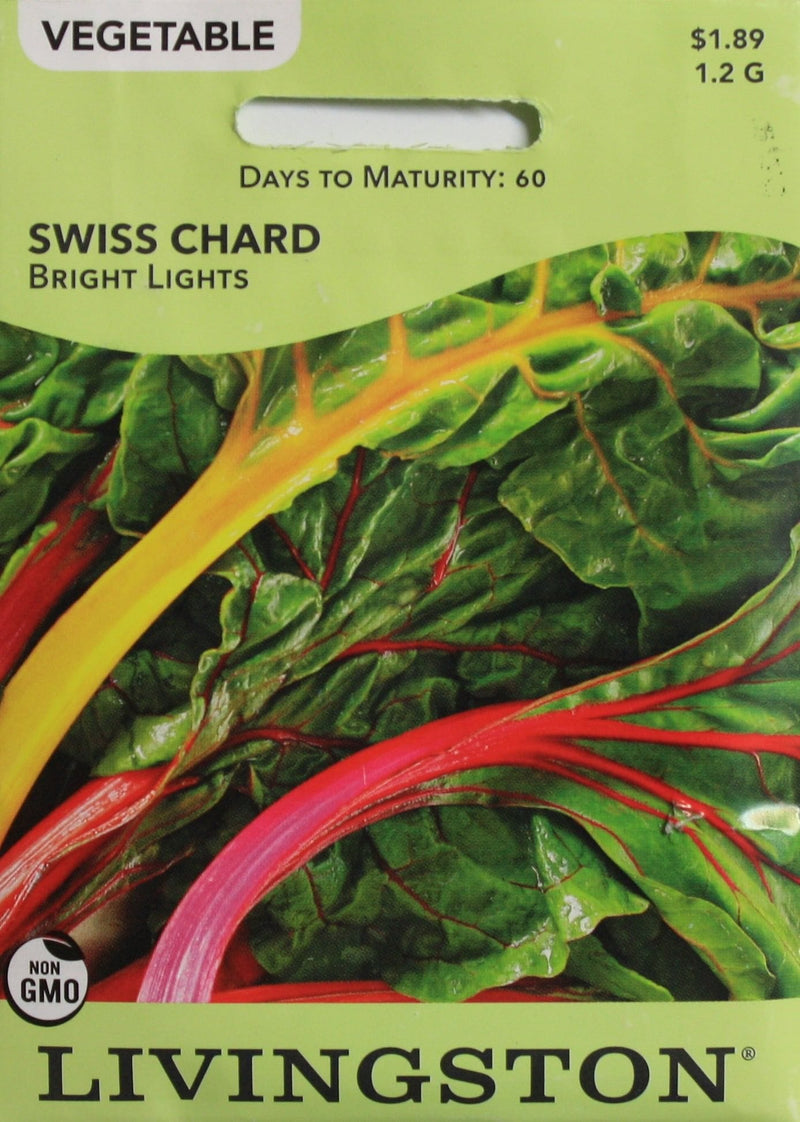 Seed Packet - Swiss Chard - Bright Lights - Shelburne Country Store