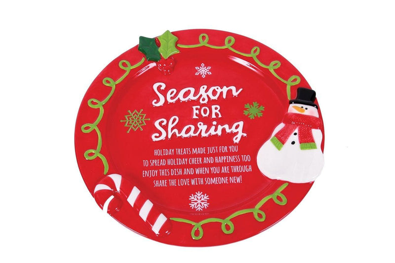 Season For Sharing Treat Plate - Shelburne Country Store
