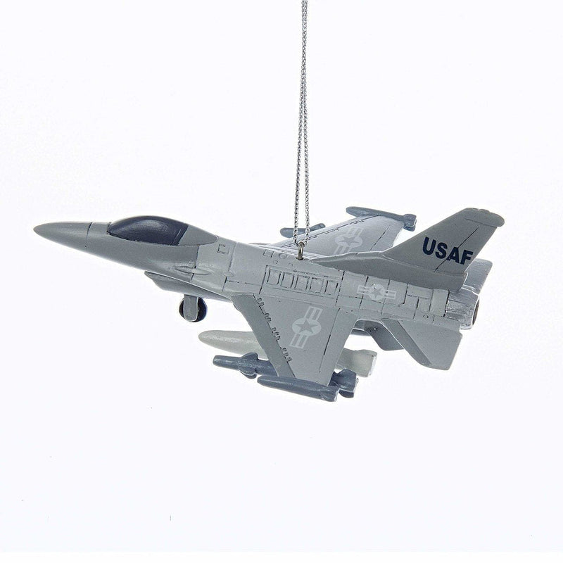 Resin Air Force Jet Ornament - Shelburne Country Store