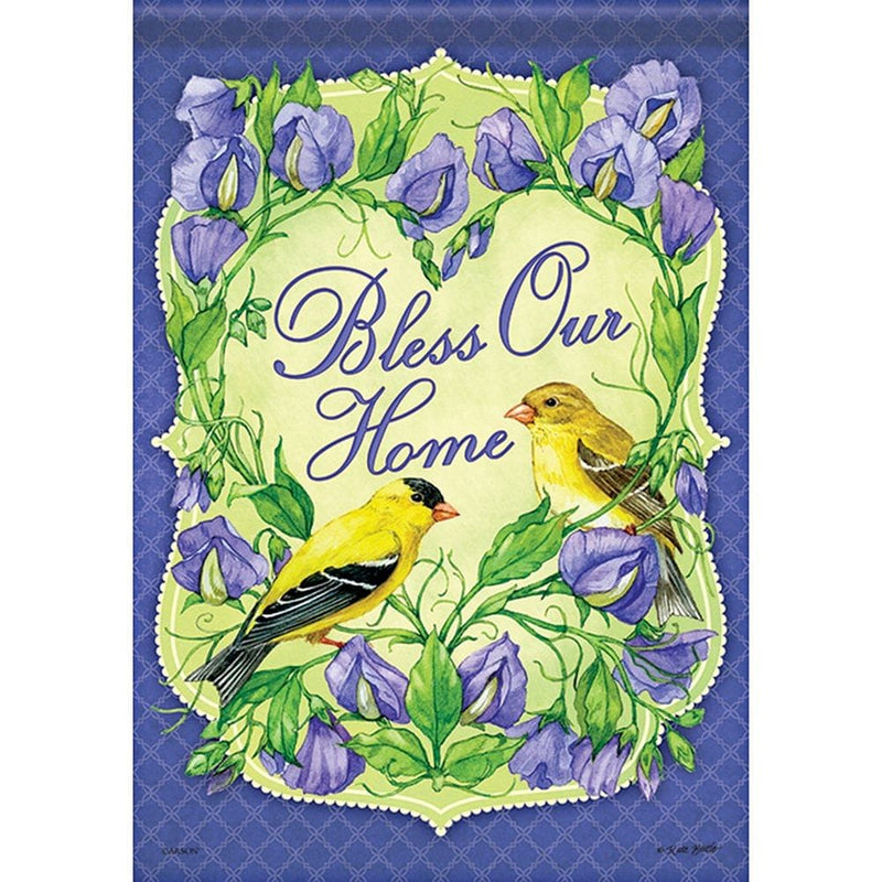 Large Flag Goldfinch Blessings - Shelburne Country Store
