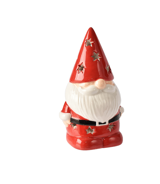 LED Light Up Mini Ceramic Gnome - Shelburne Country Store