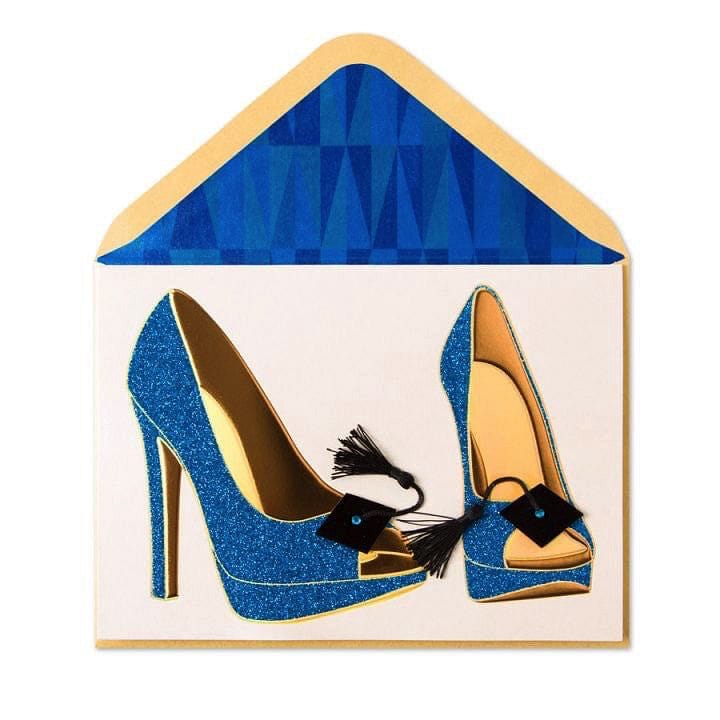 High Heel Grad Shoes Grad Card - Shelburne Country Store