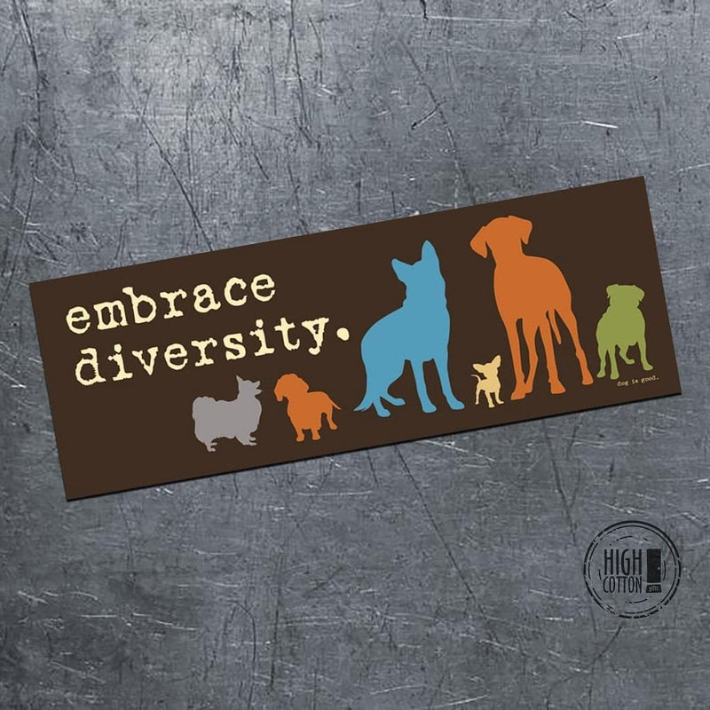 Bumper Magnet - Embrace Diversity - Shelburne Country Store