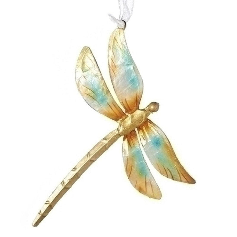 Capiz Shell Dragonfly Hanging Ornament - Shelburne Country Store