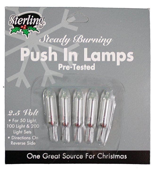 2.5V Replacement Bulb 5Pk - - Shelburne Country Store