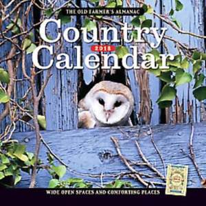 2018 Farmers Almanac Country Wall Calender - Shelburne Country Store