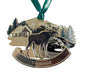 Vermont Mountain Moose Collage Ornament - Shelburne Country Store