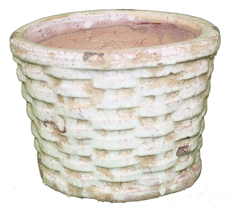 Terracotta Oval Basket Planter - 5 Inch - Shelburne Country Store