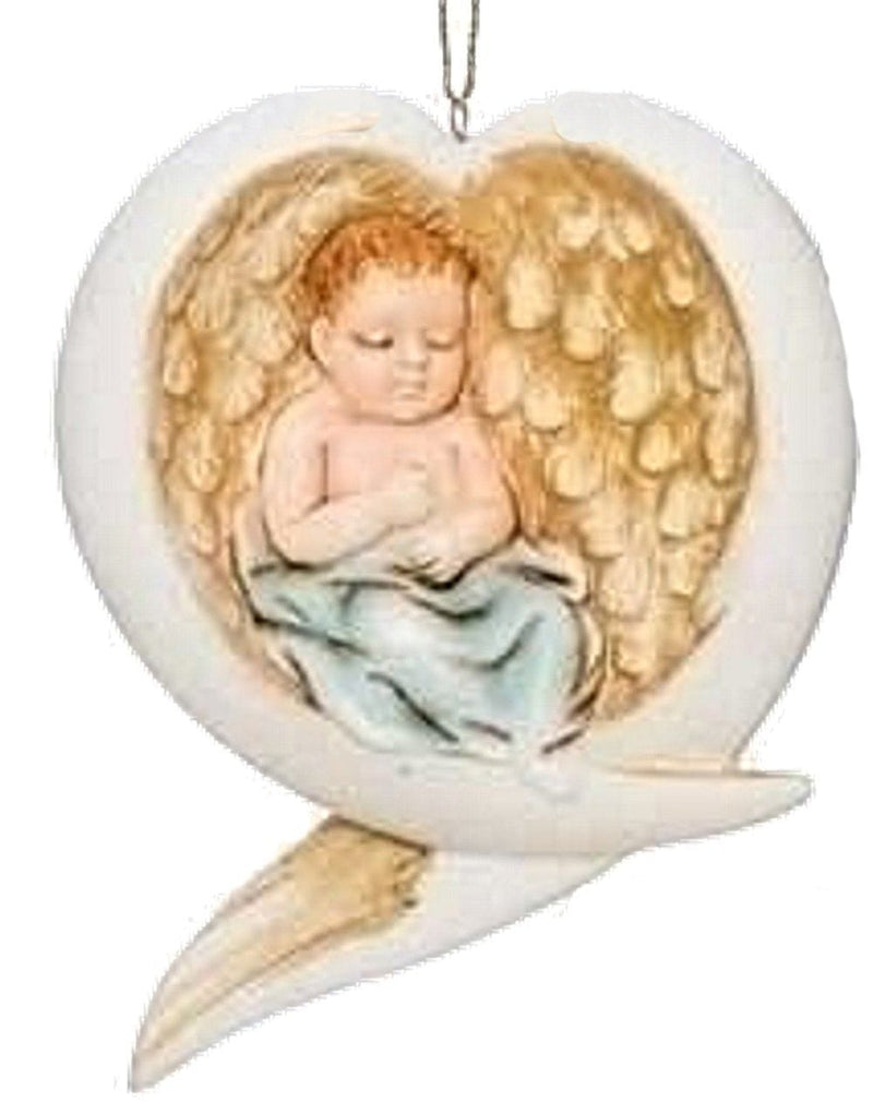 Baby In Angel Wings Ornament - Baby - 4" - Shelburne Country Store