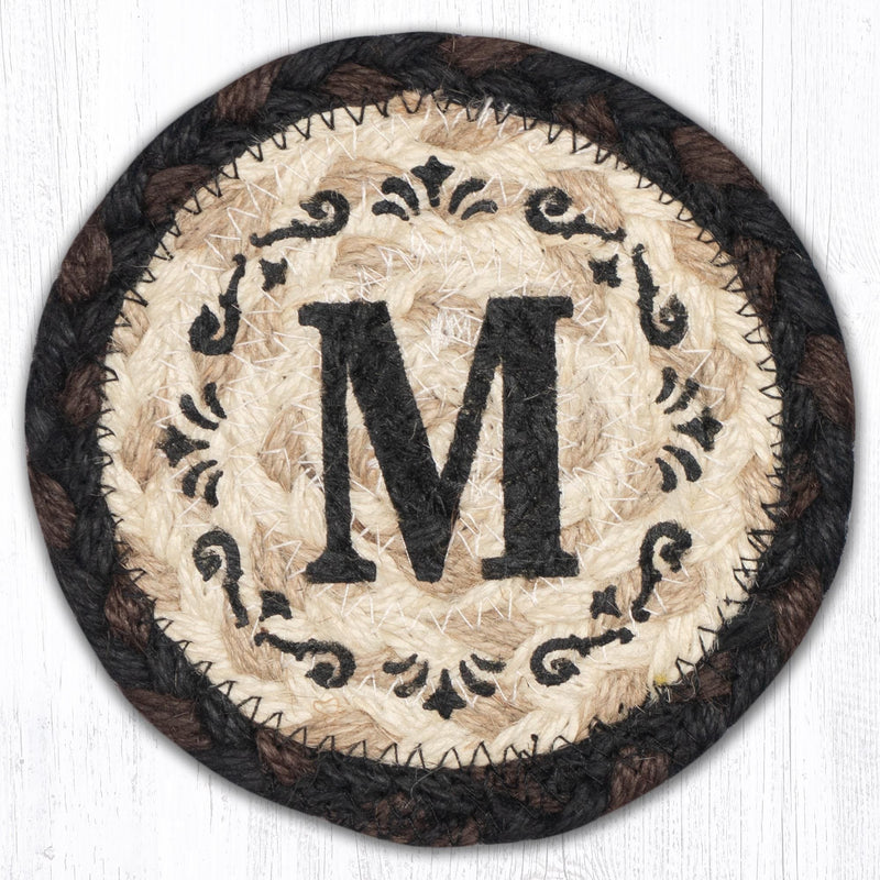 Monogram M  Coaster - Shelburne Country Store