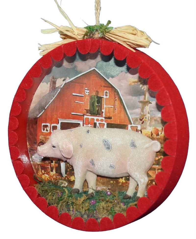 Farm Animal Disks - Pig - Shelburne Country Store