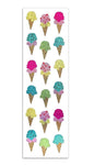 Strip Sticker - Ice Cream Cones - Shelburne Country Store