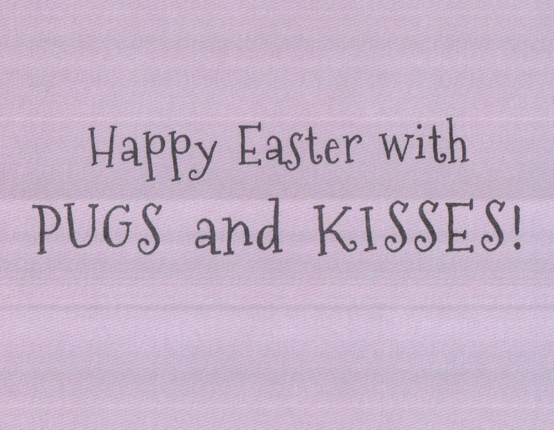 Bunny and Puppy kisses Easter Greeting Card - Shelburne Country Store