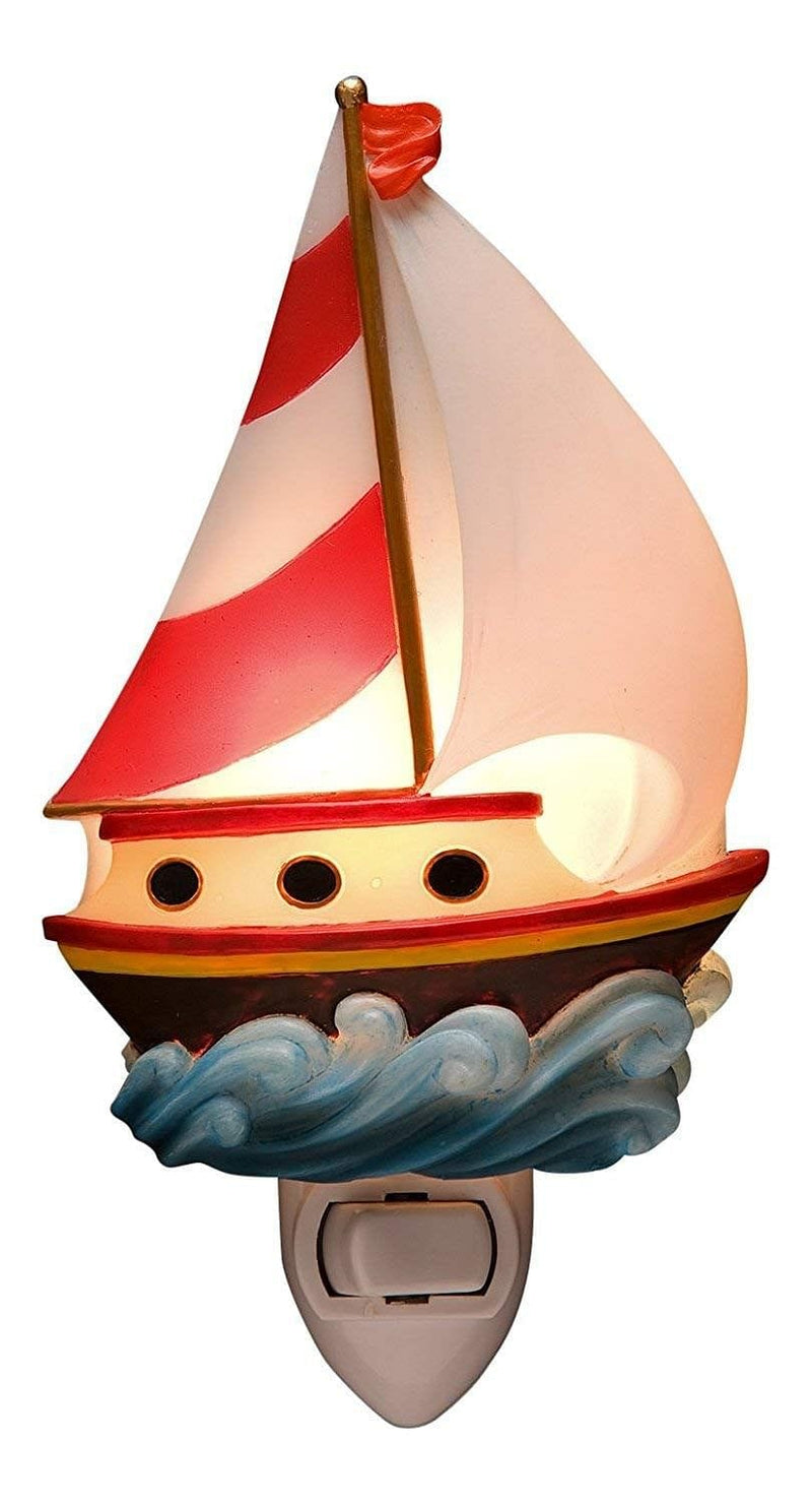 Toy Sailboat Night Light - Shelburne Country Store