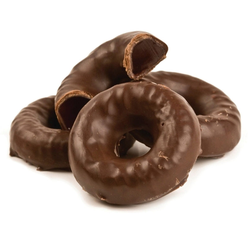 Joyva Chocolate Covered Jelly Rings - 1 Pound - Shelburne Country Store