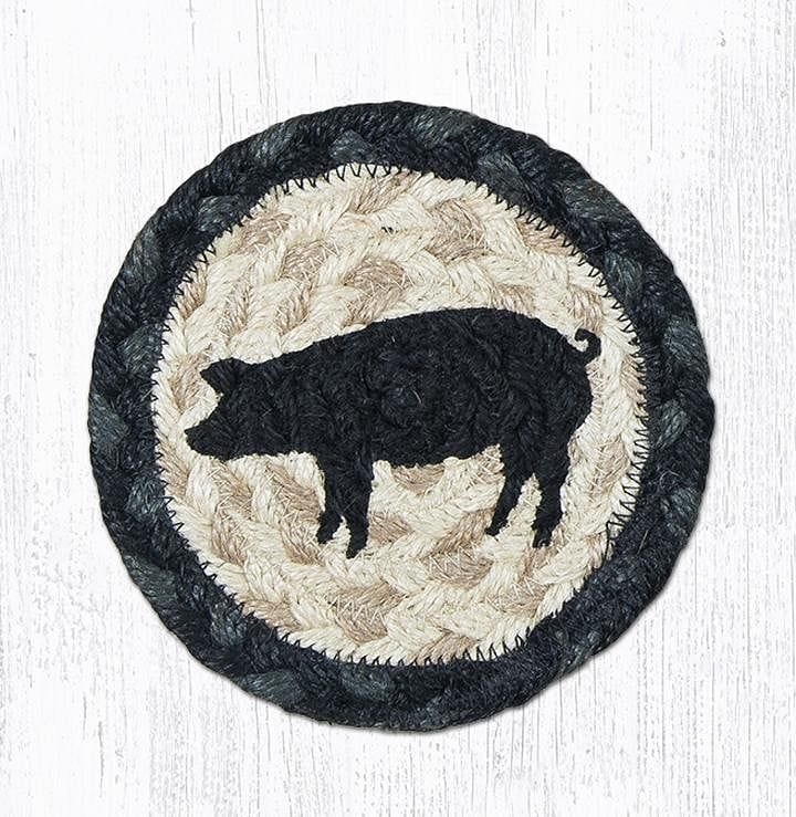 Pig Silhouette Coaster - Shelburne Country Store