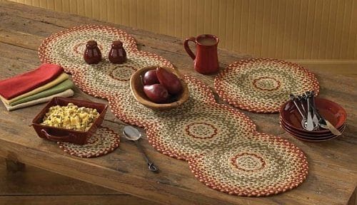 Mill Village Braided Placemat - Shelburne Country Store