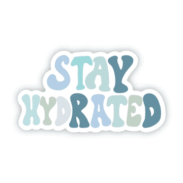 Stay Hydrated Sticker - Shelburne Country Store