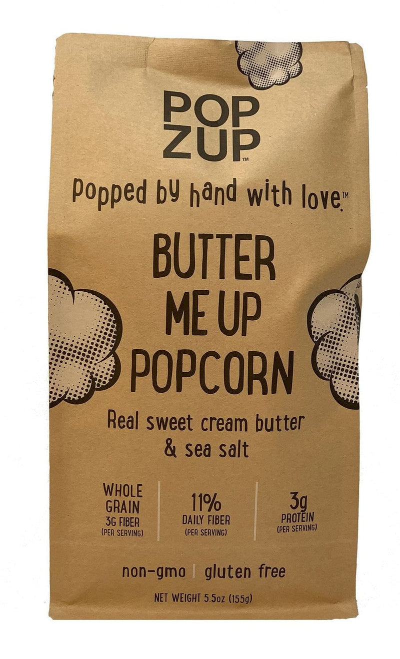 Pop Zup Butter Me Up Popcorn - Shelburne Country Store