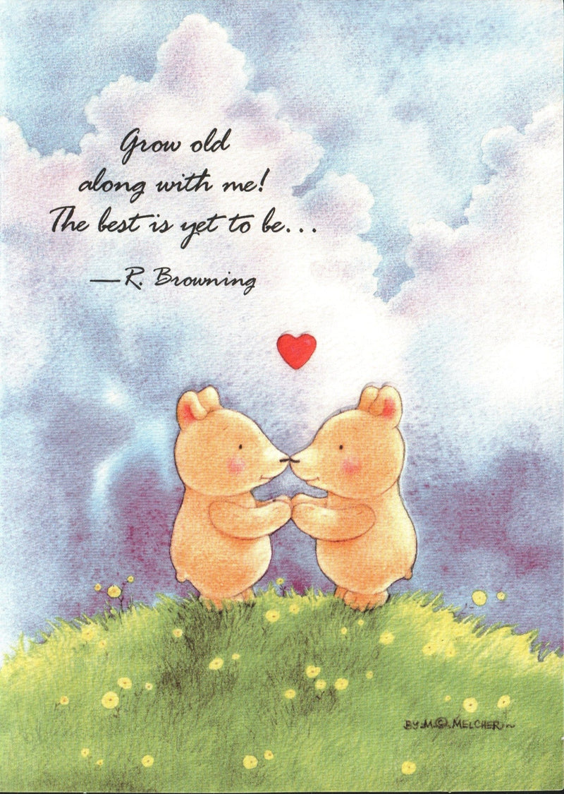 Two Kissing Bears Valentine Card - Shelburne Country Store