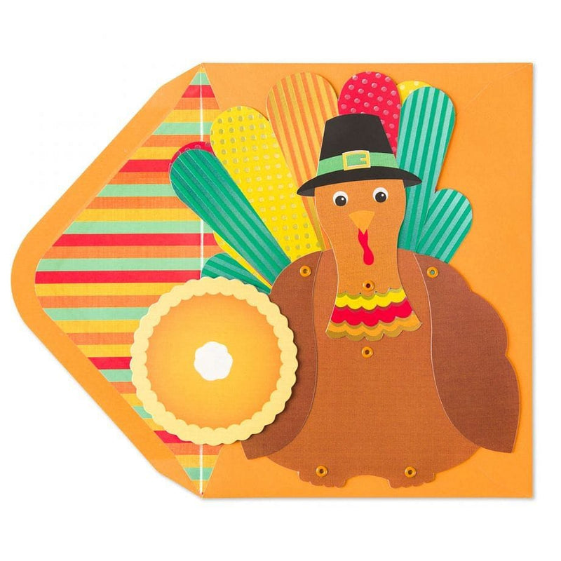 Articulated Turkey Thanksgiving Card - Shelburne Country Store