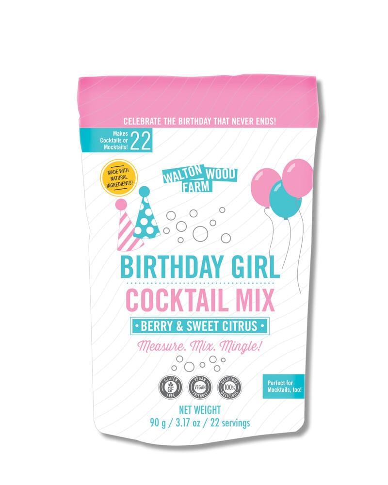 Drink Mix Birthday Girl - Berry and Sweet Citrus 4.5oz - Shelburne Country Store