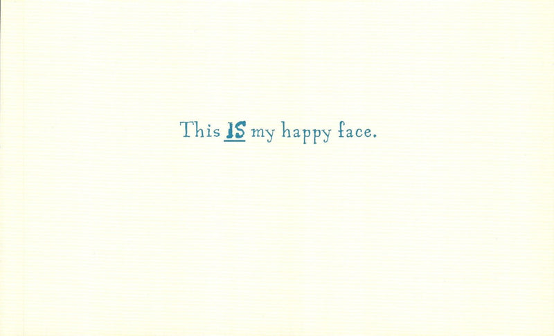 Greeting Card - My Happy Face - Shelburne Country Store
