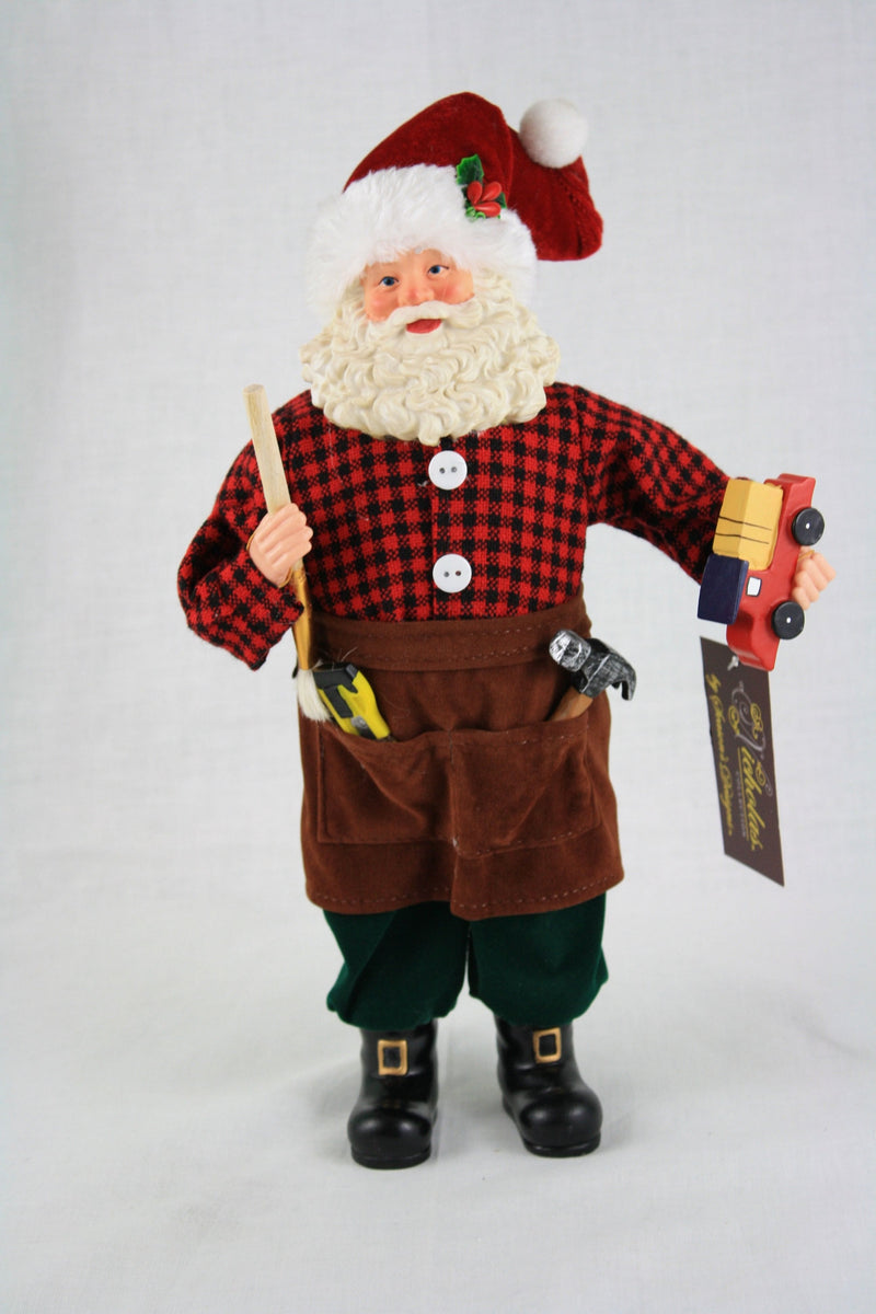 Handyman Santa - 12 Inch - Shelburne Country Store