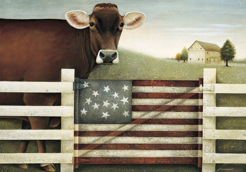 American Cow Notecards - Shelburne Country Store